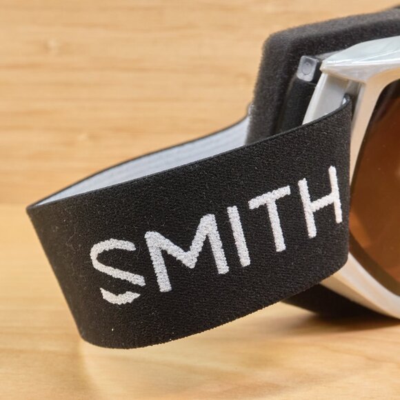 Vintage Smith Ski Snowboard White Goggles - Picture 4 of 6
